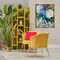 Stupell Industries Modern Lined Bouquet Framed Floater Canvas Wall Art Design by Jeanette Vertentes